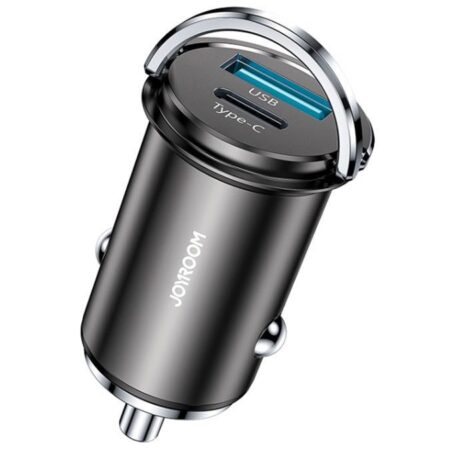 شارژر فندکی هوشمند فست شارژ 20 وات جویروم JOYROOM C-A45 20W Fast Charge Mini Car Charger